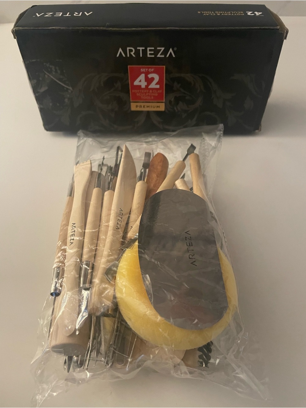 Arteza 42-Piece Pottery & Clay Sculpting Tool Set